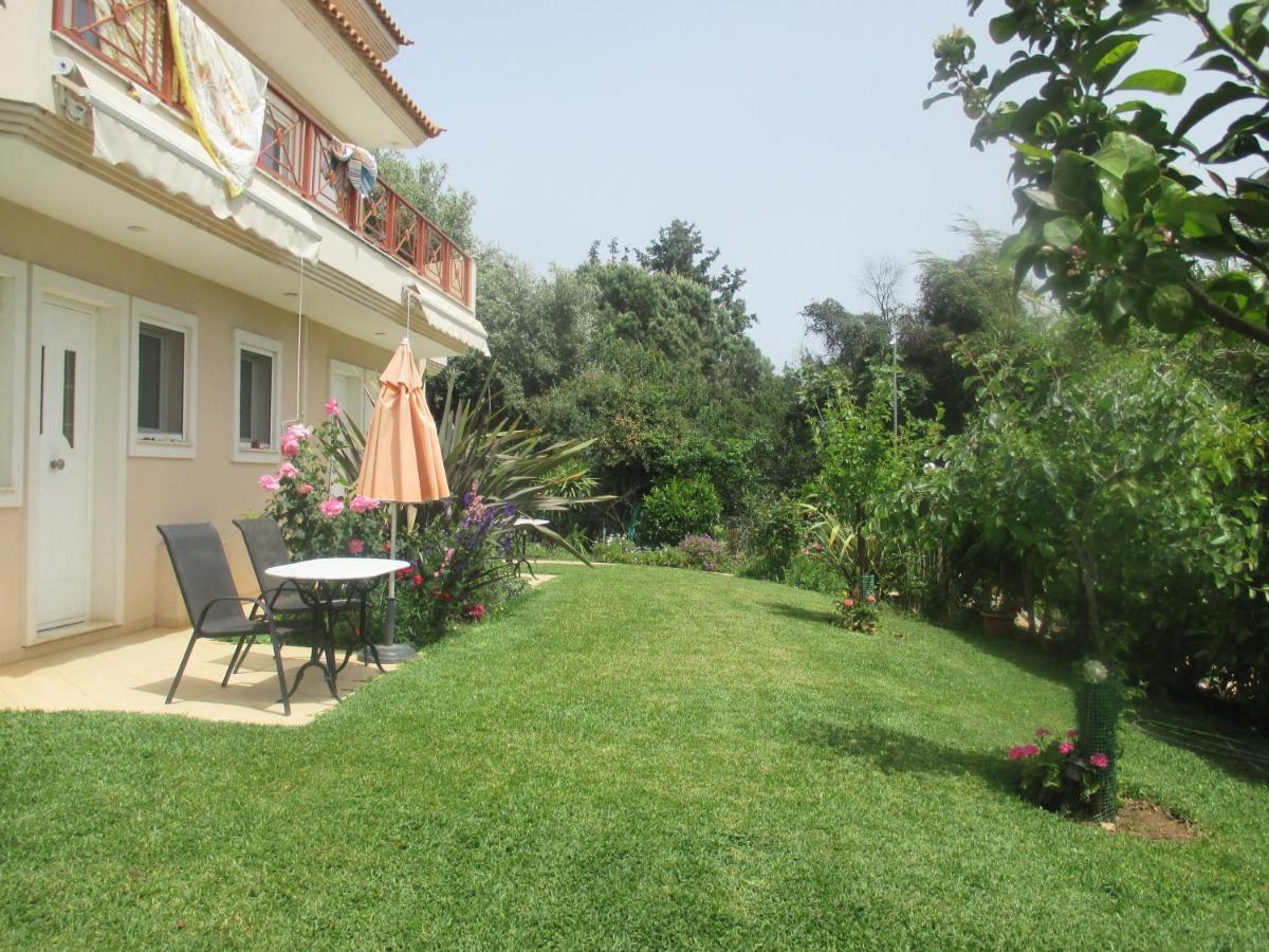Villa Verde Apart-Hotel Nea Makri Exterior photo